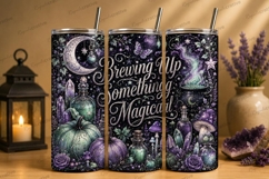Brewing Up Something Magical Tumbler PNG brewing up somethin Product Image 1