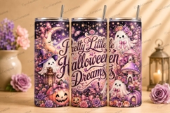 Pretty Little Halloween Dreams Tumbler PNG pretty little Product Image 1