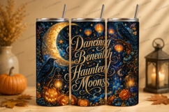 Dancing Beneath Haunted Moons Tumbler PNG dancing beneath Product Image 1