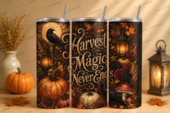 Harvest Magic Never Ends Tumbler PNG harvest magic never Product Image 1
