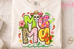 Mamacita Cinco de Mayo PNG, Sugar Skull Fiesta PNG, Mexican Product Image 4