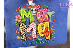 Mamacita Cinco de Mayo PNG, Sugar Skull Fiesta PNG, Mexican Product Image 6