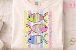 Cute Rainbow Fish PNG, Colorful Fish Clipart, Summer Beach P Product Image 3