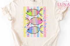 Cute Rainbow Fish PNG, Colorful Fish Clipart, Summer Beach P Product Image 4