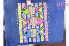 Cute Rainbow Fish PNG, Colorful Fish Clipart, Summer Beach P Product Image 6