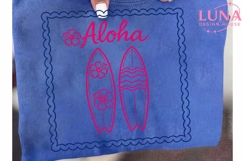 Aloha Surfboard Hawaiian Beach PNG, Tropical Summer Surf PNG Product Image 6