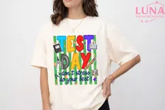 Test Day Teacher PNG, Don't Stress Do Your Best Clipart PNG Product Image 1