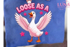 Loose As A Goose PNG, Funny Goose Sublimation, Pink Goose PN Product Image 6