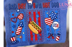 Bad Day To Be A Hot Dog PNG, 4th of July PNG, Patriotic PNG Product Image 6