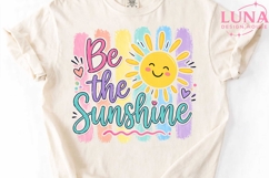 Be The Sunshine PNG, Cute Sun Sublimation, Summer Vibes PNG Product Image 4