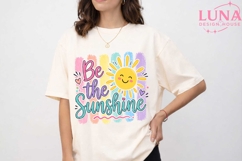 Be The Sunshine PNG, Cute Sun Sublimation, Summer Vibes PNG Product Image 5