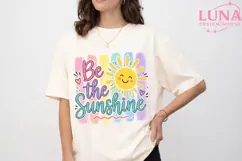 Be The Sunshine PNG, Cute Sun Sublimation, Summer Vibes PNG Product Image 5