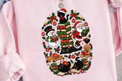 Christmas Reading PNG Sublimation Design Product Image 3