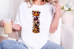 Halloween Treats Tower PNG Sublimation D Product Image 1
