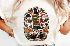 Christmas Reading PNG Sublimation Design Product Image 6