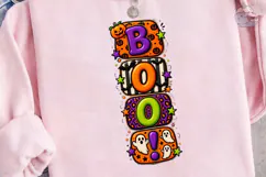 Boo Halloween PNG Shirt Design Product Image 3