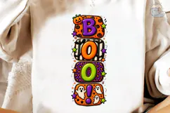 Boo Halloween PNG Shirt Design Product Image 1