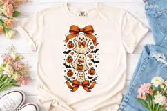 Cute Ghost Halloween PNG Sublimation Des Product Image 2