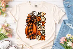 Spooky Season Pumpkin PNG Shirt Design Product Image 2