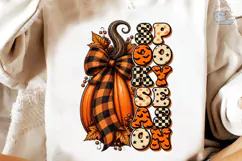 Spooky Season Pumpkin PNG Shirt Design Product Image 1