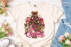 Merry Christmas Tree PNG Sublimation Des Product Image 2