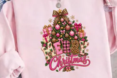 Merry Christmas Tree PNG Sublimation Des Product Image 3