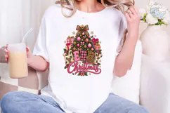 Merry Christmas Tree PNG Sublimation Des Product Image 5