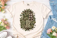 Merry Plaid Christmas PNG Sublimation De Product Image 2