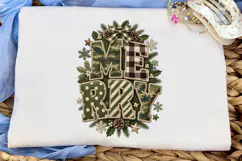 Merry Plaid Christmas PNG Sublimation De Product Image 6