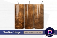 Distressed brown metal texture for Tumbler PNG Design Product Image 1