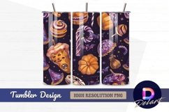 Halloween candy for Tumbler PNG Design Product Image 1