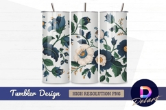 Floral seamless pattern tumbler wrap design Product Image 1