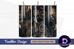Dreamcatcher night sky Tumbler PNG Design Product Image 1