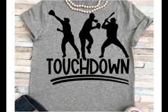 Baseball sports svg png Silhouette Cameo Cricut touchdown Product Image 1