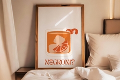 Negroni Print- Spritz Poster- Drink Lover Wall Art Product Image 2