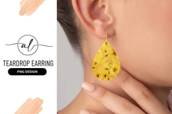 Yellow Floral Pattern with Flowers and Leaves on Textured Product Image 1
