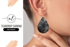 Teardrop earring png design Product Image 1