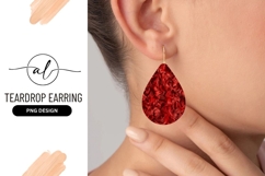 Abstract Red Swirling Texture with Flowing Lines Product Image 1