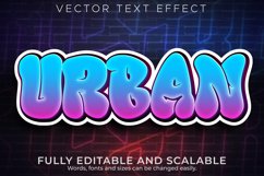 Graffiti text effect, editable spray and street text style Product Image 1