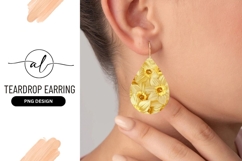 Close up view of yellow daffodil flowers with overlapping Product Image 1