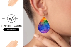 Abstract Rainbow Color Palette Texture Background Product Image 1