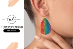 Rainbow Gradient Floral Pattern with Textured Product Image 1