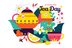 10 International Tea Day Illustration Product Image 4