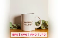 You Can't Buy Happiness But You Can Buy Tea Cup Tea Lover Product Image 1
