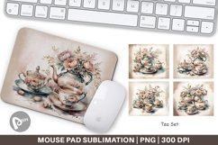 Mouse Pad Tea Set Product Image 1
