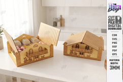 Tea Storage and Chocolate Boxes Laser Cut Bundle | Kitchen Product Image 8