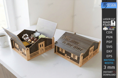 Tea Storage and Chocolate Box Laser Cut | Keepsake Packaging Product Image 1