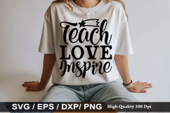 Teacher SVG Bundle - Teacher Design - Teacher Quotes SVG Product Image 20