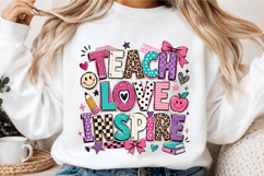 Teach Love Inspire Collage Png Product Image 3