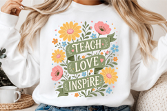 Teach Love Inspire PNG Product Image 3
